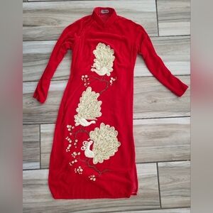 Vietnamese Dresses Ao Dai-sz 0-2 xs-sm